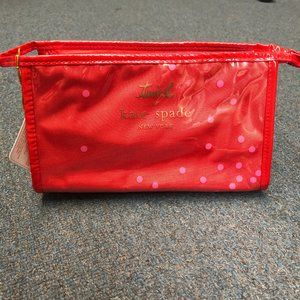 NIB Kate Spade travel cosmetic bag
